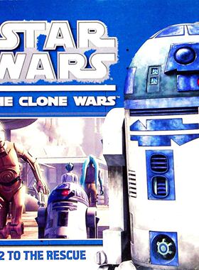 英语原版书克隆人战争系列R2来救援科幻冒险故事绘本书适合710岁男童阅读讲述R2D2营救C3PO的精彩冒险培养勇气和解决问题能力彩