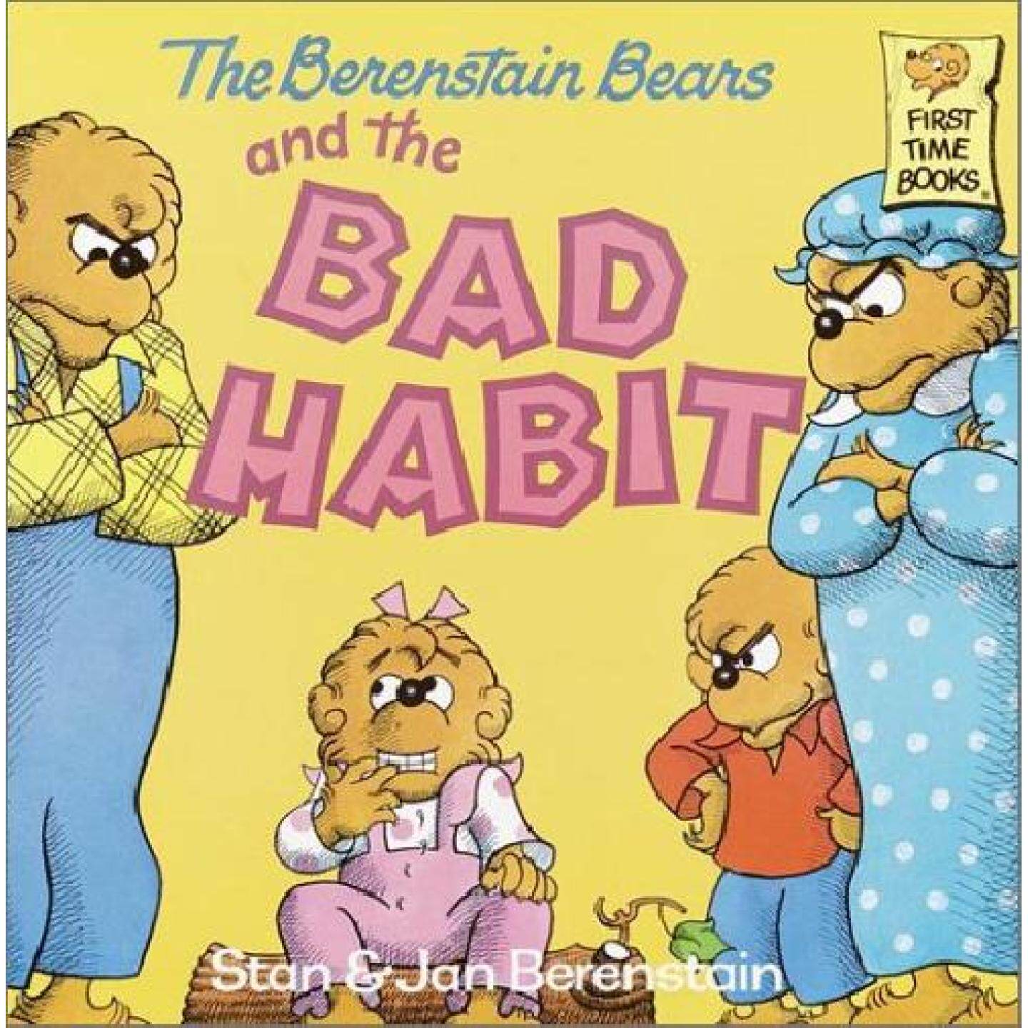 英文原版图书贝贝熊改掉坏习惯