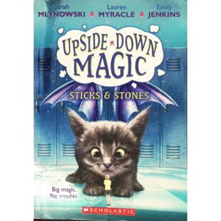 英语原版书颠倒魔法系列SticksStones奇幻校园小说适读710岁三位知名儿童文学作家莎拉米利诺斯基劳伦米拉克尔和艾米丽詹金斯