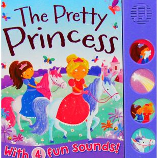 英语原版书美丽的公主绘本趣味音效书适合36岁女孩阅读童话故事友谊魔法主题包含4个音效按钮增强阅读体验沉浸式故事讲述琥珀公