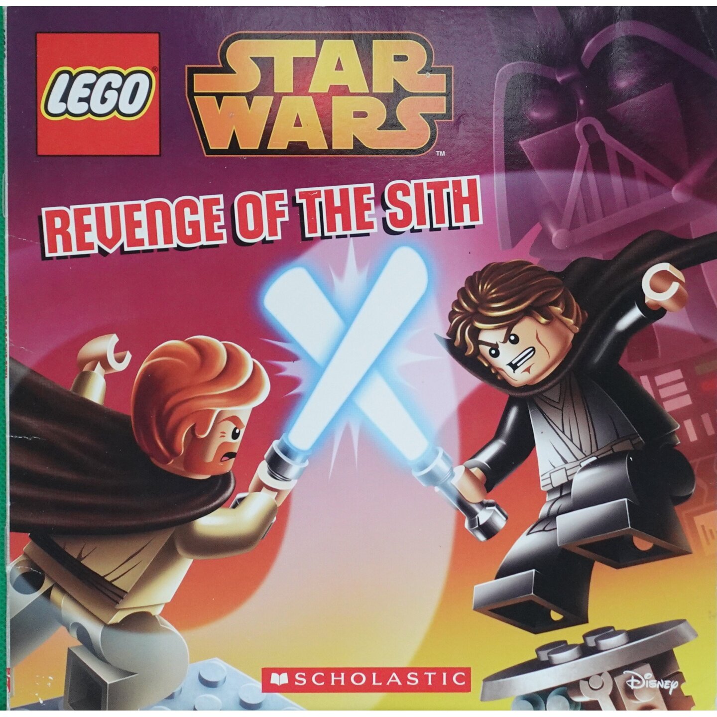 乐高星球大战原版书英语绘本RevengeoftheSith科幻冒险适读710岁小学生绝地武士故事乐高积木形式呈现银河系大战团队合作勇气培