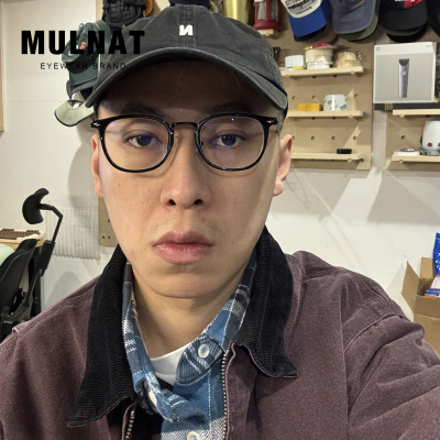 MULNAT目奈 x UNITELIFE联名黑魂限定UL5.0手工国潮眼镜框架