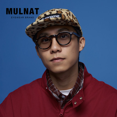 MULNAT&BananaClub日本进口赛璐珞板材皇冠框染色眼镜框架