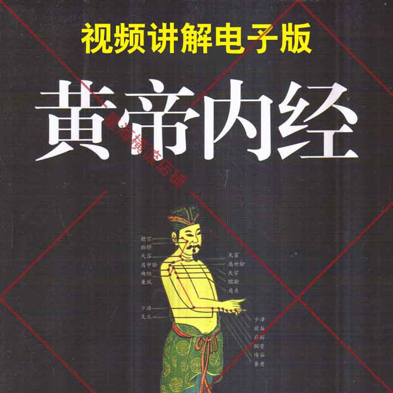 中医养生视频教程皇帝内经自学资料课程讲解素材