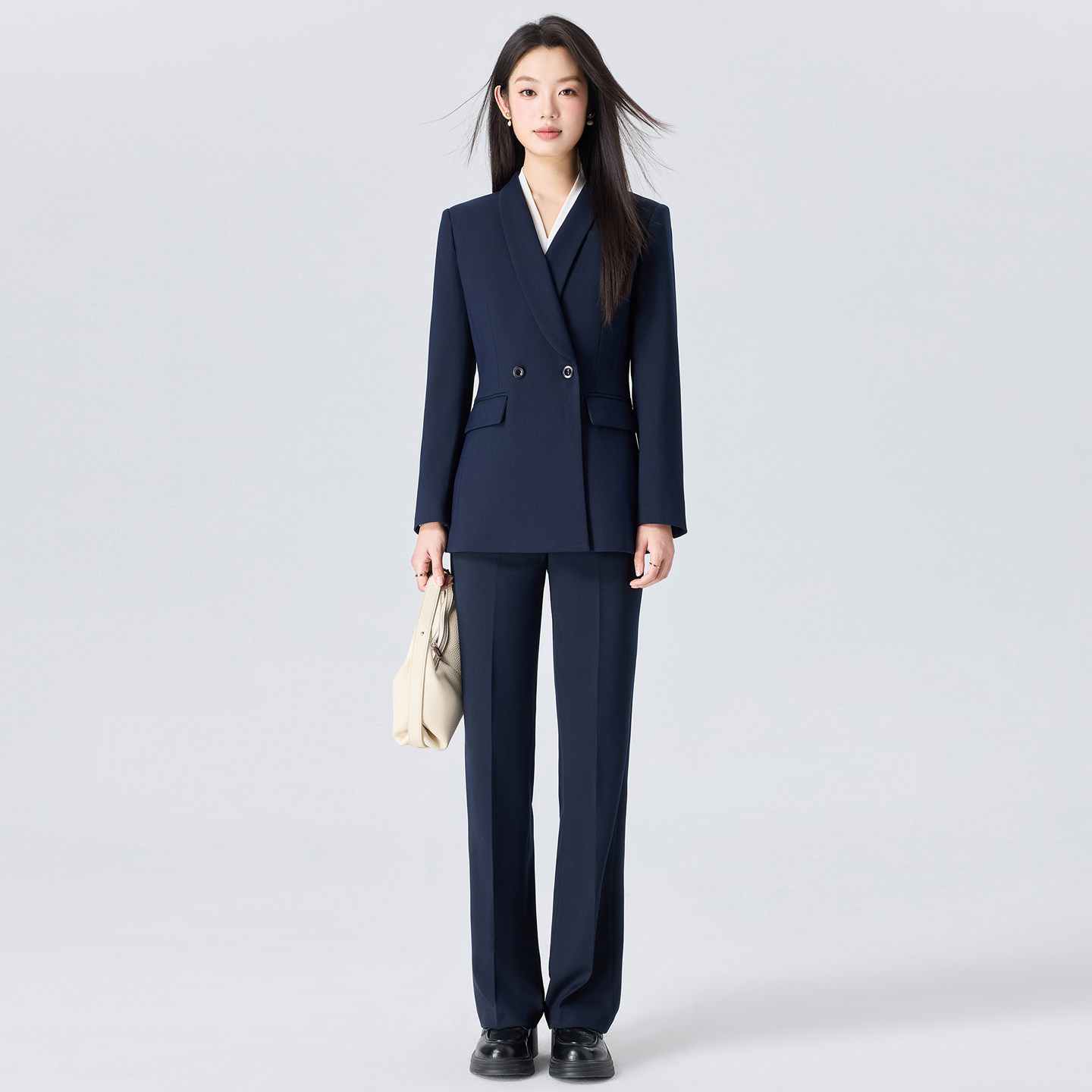 2026新款西装套装女公考面试高级感职业正装通勤职场穿搭休闲西服