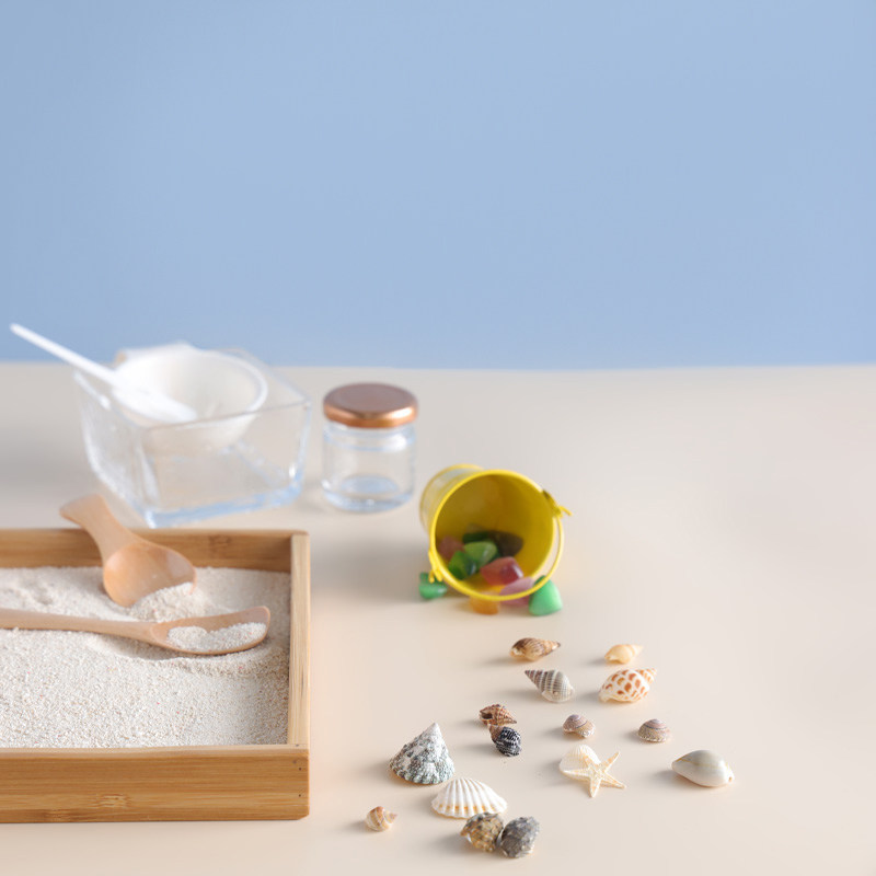 어린이 쉘 비치 장난감 도구 파기 모래 삽 스쿠핑 액션 선물 세트 몬테소리 CASA 손-눈 조정 교육 보조 장치