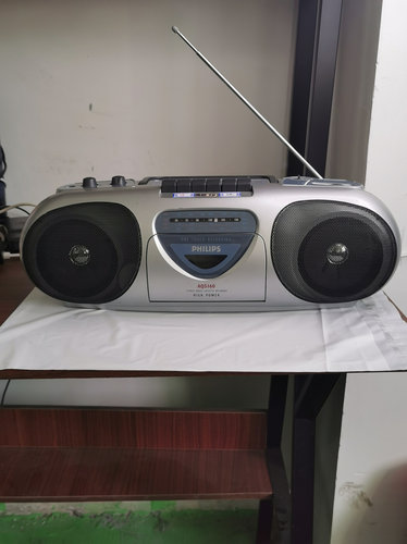 飞利浦AQ5160/15S磁带 收音 录音便携式经典复古学习大音量一体机