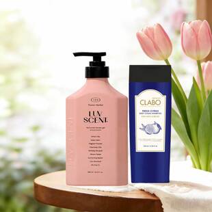 【临期】爱敬发肤洗护套装洛森朵500ml+珂莱泊200ml沐浴露洗发水
