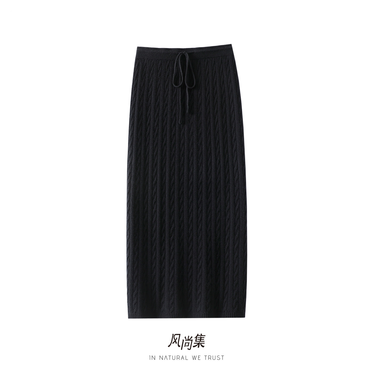 风尚集官方高端羊绒羊毛裙子女