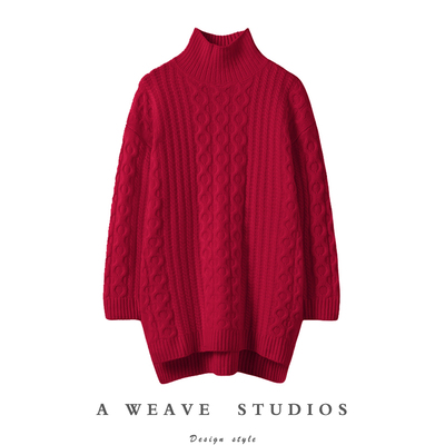 风尚集高端100%纯山羊绒衫