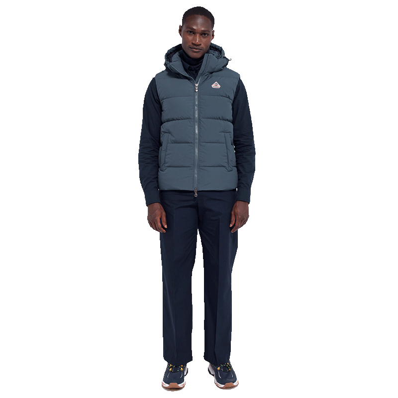 Pyrenex 男士羽绒马甲SPOUTNIC MINI RIPSTOP VEST 连帽外套22年