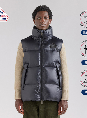 Pyrenex 男女同款简约保暖鸭绒羽绒马甲24年新BARRY 3 VEST