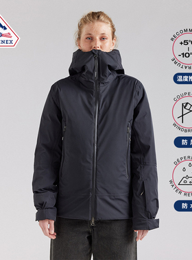 Pyrenex 连帽防水防风保暖户外法国鸭绒女士羽绒服24年新 NOVA