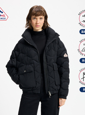 Pyrenex 女士羽绒服防水防风法国鸭绒立领保暖夹克外套25年 ENOLA