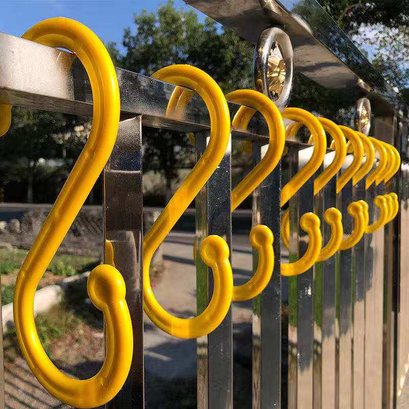 工地电缆电线挂勾架子管s形挂钩绝缘挂钩s型脚手架塑料钩子