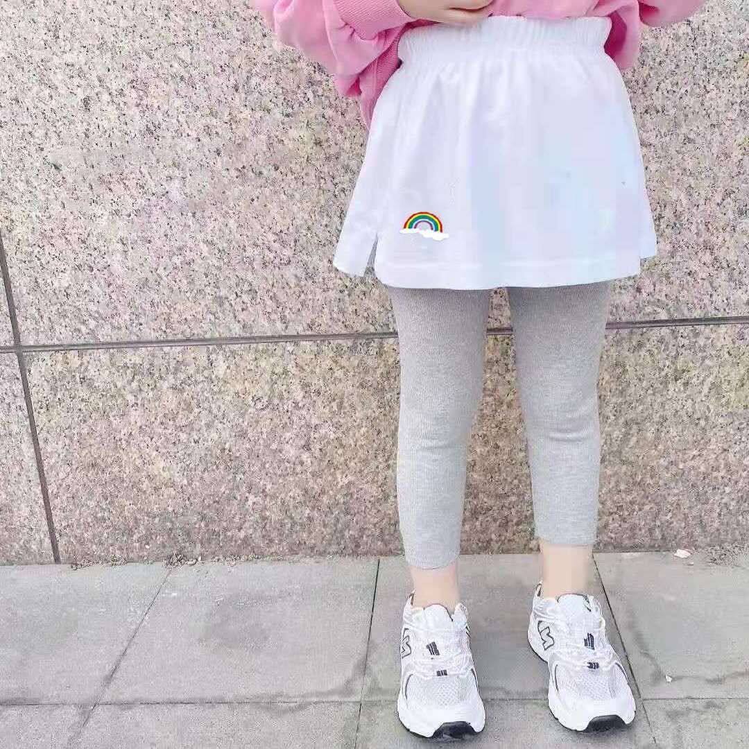 屁帘女童假衣服下摆儿童衣服半裙卫衣伴侣下摆冬季加长打底神器小