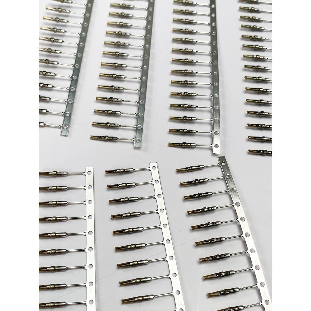 管座插针镀金管脚插针硬脚插针QS-30 IN-12辉光管配件辉光管管座