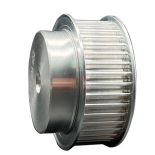 双平同步轮8M37宽40齿铝合金成型孔 申马传动 同步带轮AF型传动轮