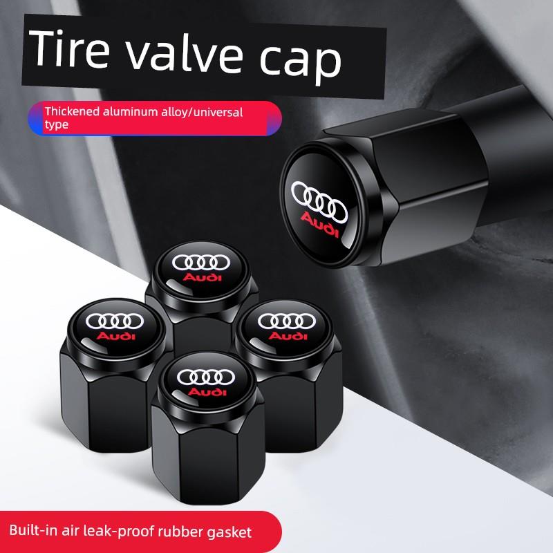 奥迪汽车轮胎气门帽Q6Q4S4S5S7S8S6Sq5Sq7Rs6Rs5改装装饰气门芯盖