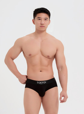 【新品lu-lu平替】Oengus东京男黑色三角性感男四角性感透气舒适