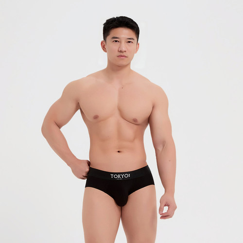 【新品lu-lu平替】Oengus东京男黑色三角性感男四角性感透气舒适