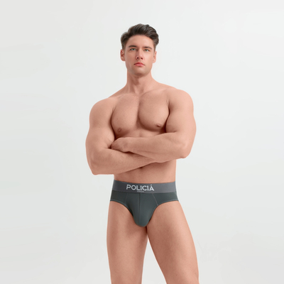 【LULU同款新品】Oengus冰丝灰色男三角裤男内裤性感运动瘾诱速干