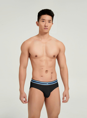 【新品lulu同款】Oengus男黑色白色三角性感男三角性感透气舒适