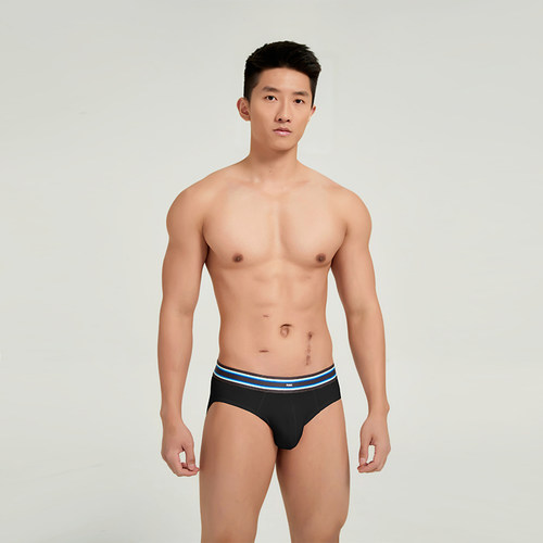 【新品lulu同款】Oengus男黑色白色三角性感男三角性感透气舒适