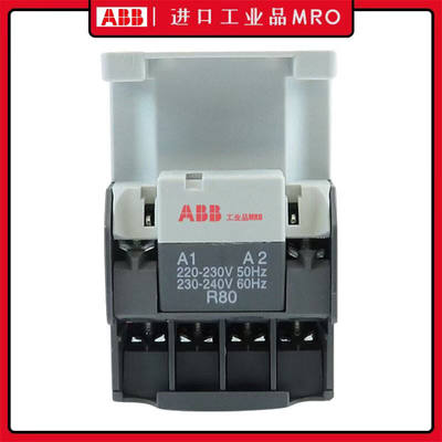 ABB接触AX12-30-器 AX12-30-10三极流电压A220V AC交10V 1AC38C0V