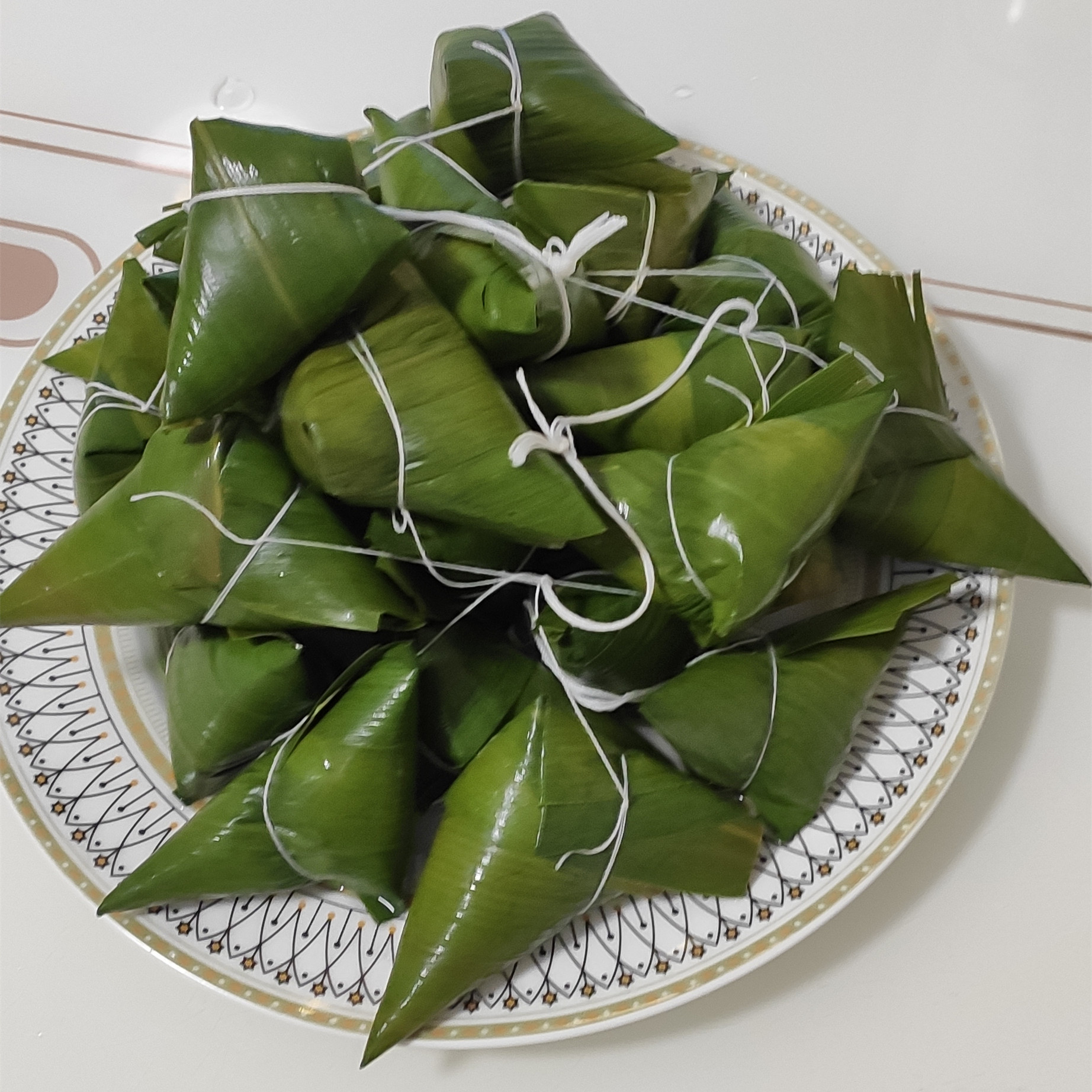 清水粽子【葡萄干口味】30个 糯米粽 芦苇叶粽子 湖北特产端午节