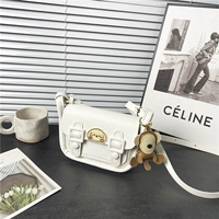 Белая сумка материала (без подвески) страхование страхования доставки+учебник