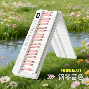便携式折叠电钢琴88键电子琴学生成年初学者幼师考级专业家用61键
