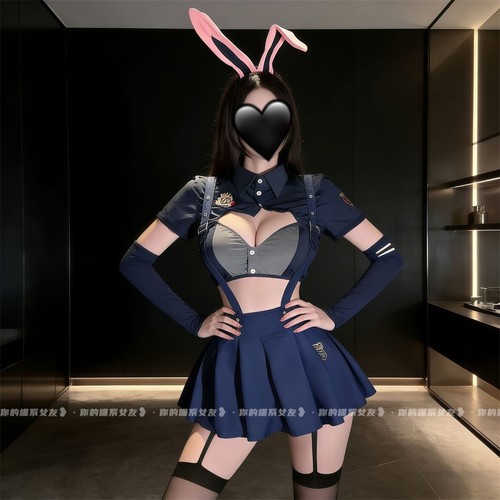 兔子警官性感纯欲cos兔女郎制服
