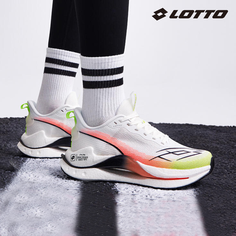 lotto乐途减震爆米花运动鞋男
