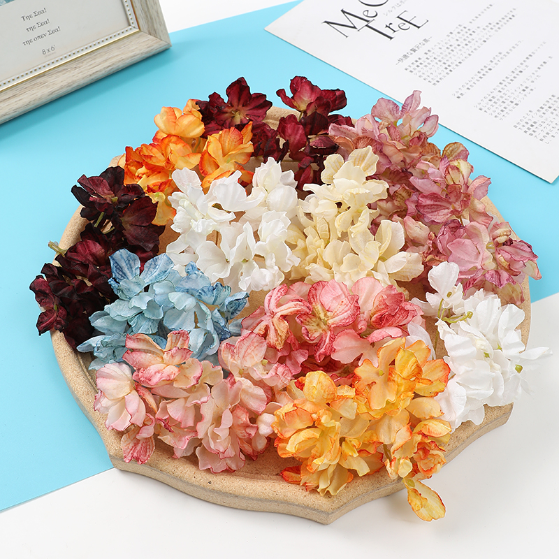 绣球花汉服头饰服装假花摆件谷美