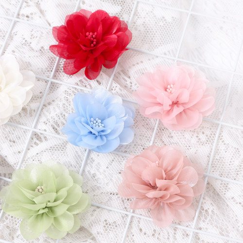 服装裙子配饰胸花装饰假花纱花