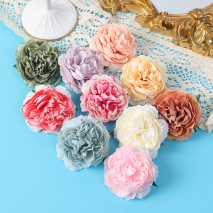 仿真洋牡丹花头DIY手工头饰手作装 婚庆背景配件 饰小清新拍摄道具