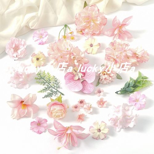 仿真花学士帽服装簪花装饰绢花