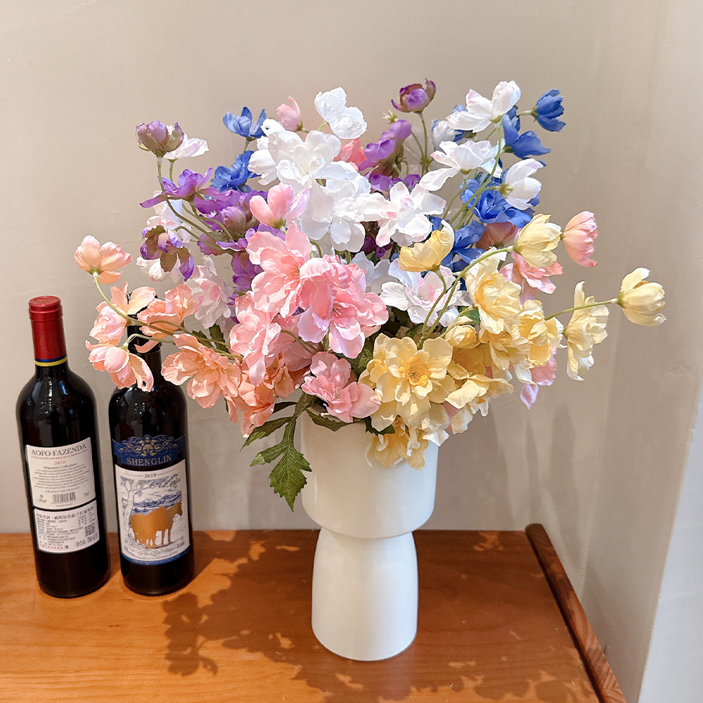 仿真小飞燕花束 婚庆花艺假花家居装饰客厅餐桌插花摆件绢花拍摄,家居饰品,仿真花/假花,淘宝优惠券,粉丝福利购,淘宝优惠卷