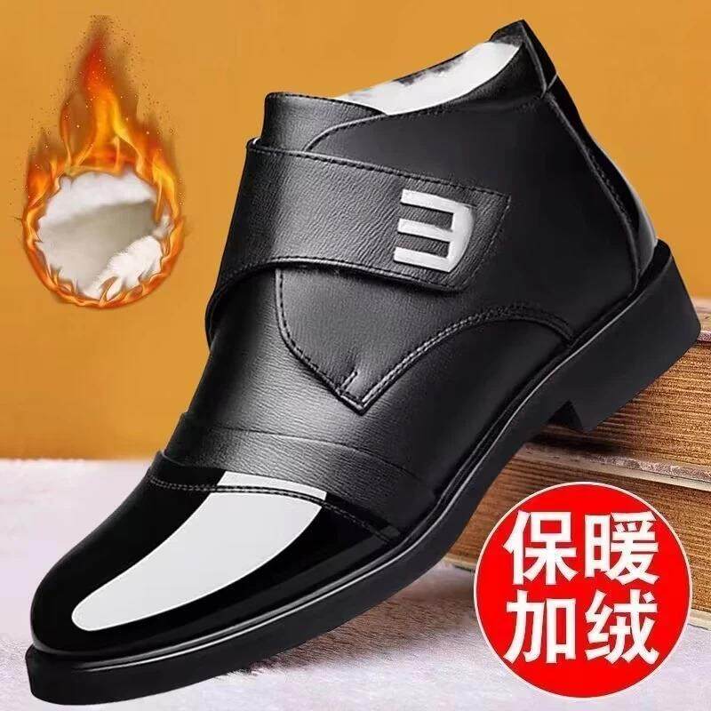 郁绮文精选振炳严选高端男鞋一脚蹬加绒保暖防水鞋男轻便软底棉鞋,流行男鞋,棉鞋,淘宝优惠券,粉丝福利购,淘宝优惠卷