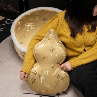 床头靠枕含芯异形葫芦靠包客厅高档家用沙发靠垫腰靠 创意抱枕中式