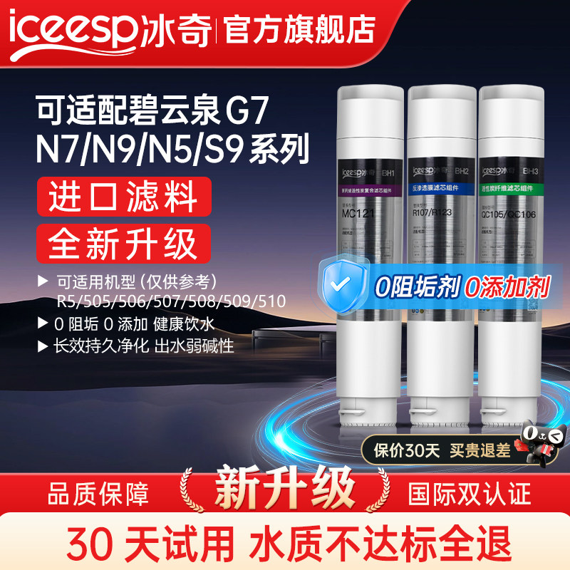适用碧云泉滤芯G7系列冰奇旗舰店图片