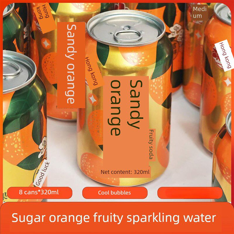 【8罐升级版】东北冻梨汽v水果香清爽口感无蔗糖冬日火锅搭子年货