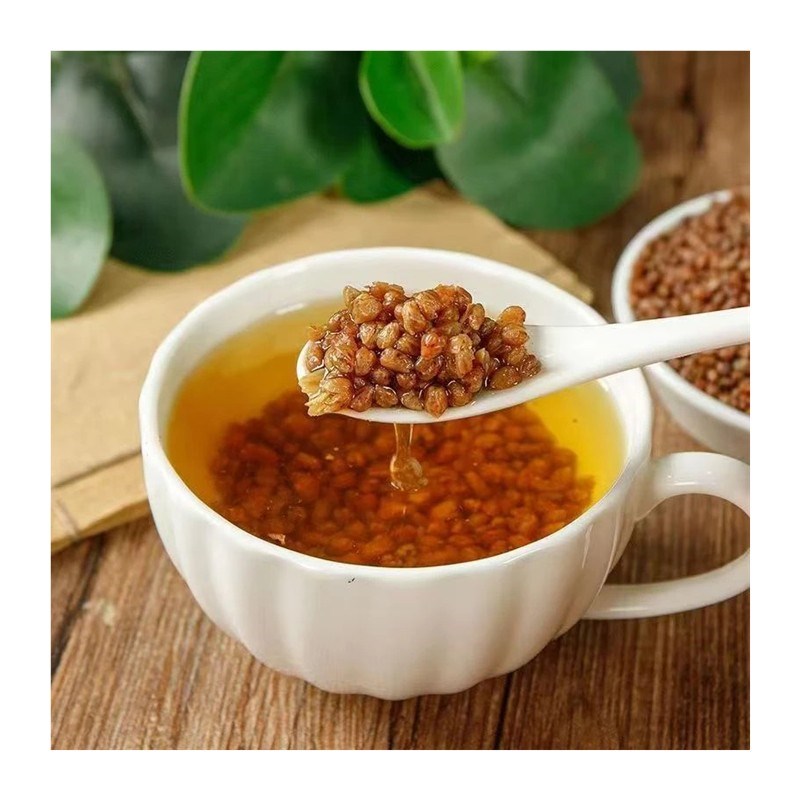 四川大凉山黑苦荞茶高海拔黑珍珠苦荞茶胚芽浓味苦Q荞米两罐500Ga