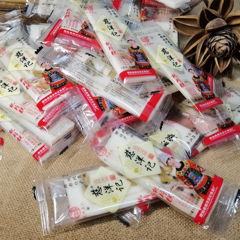 建始花坪桃片糕云片糕恩施特产核桃糕正宗小吃糯U米点心老人零食