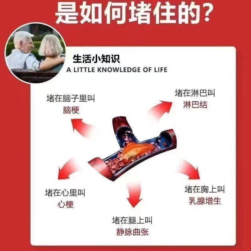 白云山纳豆红曲地龙蛋白片纳豆激酶D辅助降改善麻木血脂清道夫软