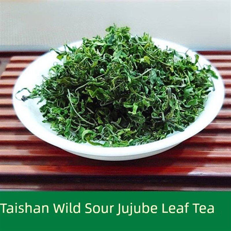 泰山野生酸枣叶茶野n生酸枣芽茶山枣叶茶2022纯天然酸枣仁叶茶