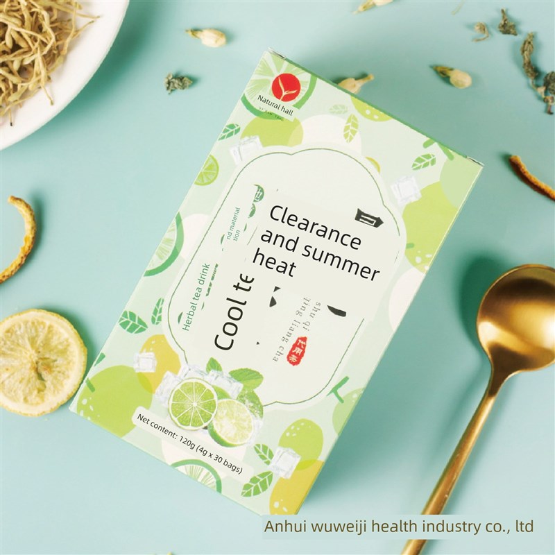 买一,买二,买二k,武夷然唐夏季凉茶120g柠檬薄荷金银花橙皮茉莉