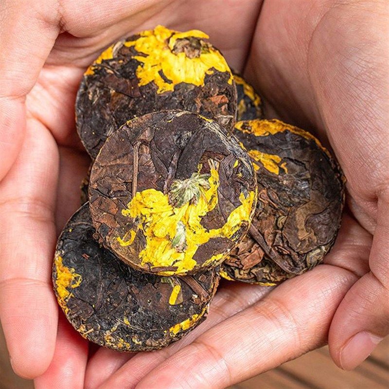 菊花白茶小茶饼福鼎老白茶寿眉菊花茶老白茶小饼干50Y0g散装茶饼,茶,特色产区白茶,淘宝优惠券,粉丝福利购,淘宝优惠卷