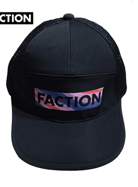 【会员专享】FACTION LIGHT CAP板岩黑帽子滑雪运动帽遮阳防晒